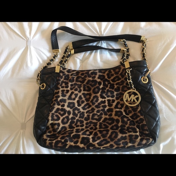 MK leopard bag Outlet